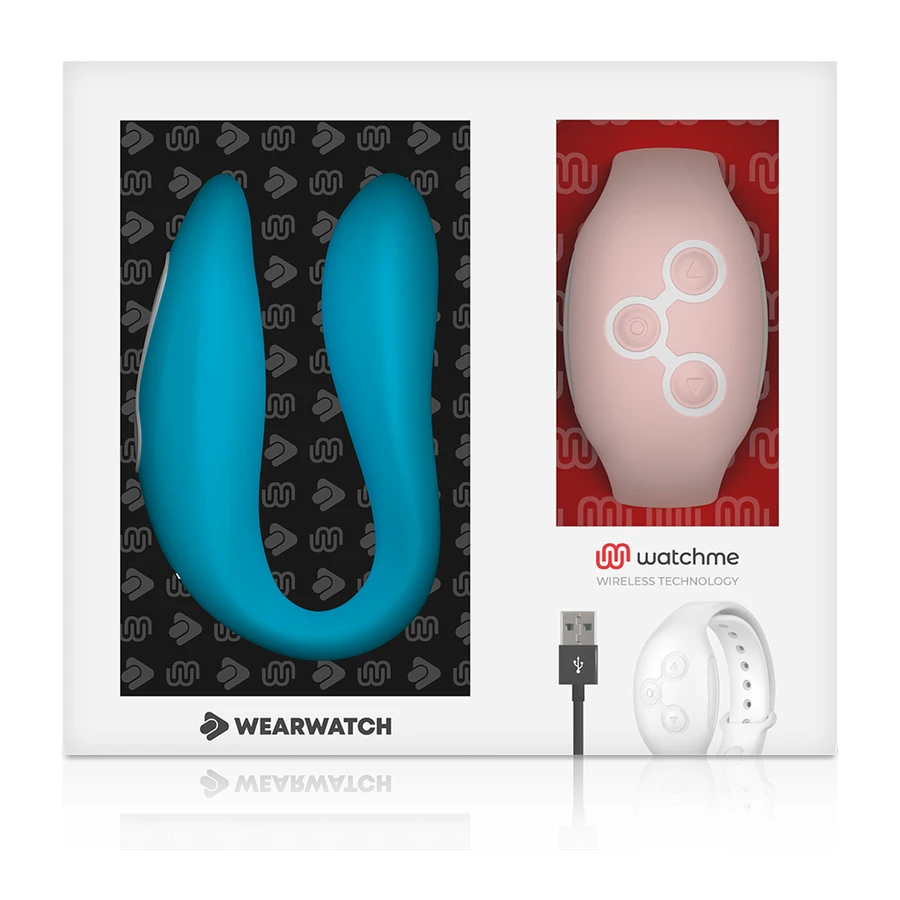 WEARWATCH - WATCHME DUAL TECHNOLOGY WIBRATOR INDYGO / ROZOWY